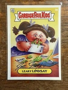 LEAKY LINDSAY- 2020 Garbage Pail Kids GPK Ebay & Topps Crossover Auto-graph 2a - Picture 1 of 2