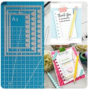 Notebook Metal Cutting Dies DIY Scrapbook Album Paper Card Decoration Crafts - Picture 1 of 10