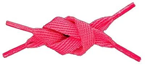 Cordones planos para zapatos/entrenadores de moda de 10 mm... (120 cm, rosa flo) - Imagen 1 de 1
