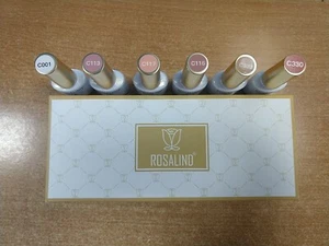 ROSALIND 6 Pc Gel Nail Polish Set, White/Nudes/Coral 11D-1841 - Picture 1 of 5