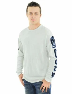 RAW7 Men's 100% Acrylic Crewneck Sweater Panther Design - Ivory. - Picture 1 of 3