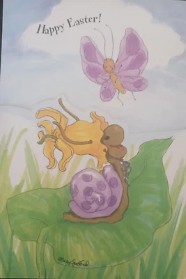 TARJETA DE FELICITACIÓN SUZY'S ZOO "FELIZ PASCUA" Foto 1 de 2