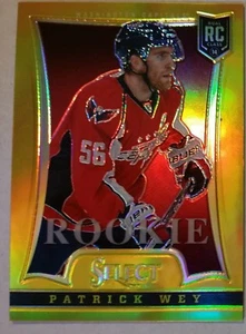 13/14 Panini Select Hockey Rookie Patrick Wey GOLD 7/10 Washington Capitals - Picture 1 of 1