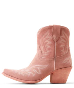 Ariat Women's Boot - Chandler - Carnation Pink Suede-50900 - Picture 1 of 5