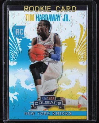 2013-14 Panini Crusade Teal #77/249 Tim Hardaway Jr #91 Rookie RC Prizm - Image 1 of 2