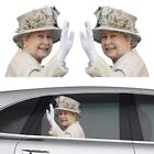 Queen of England Elizabeth Royal Platinum Jubilee Car Sticker Window UK O7H1