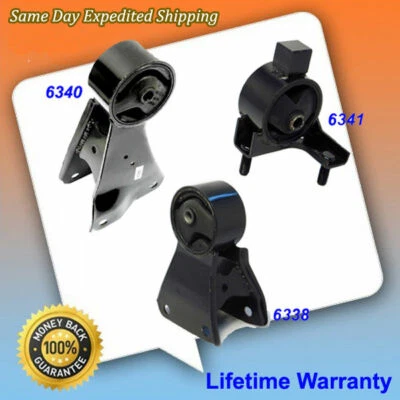For 89-93 94 Nissan Maxima 3.0L SOHC Engine Motor Mount Set 6338 6340 6341 M1037 - Image 1 of 4
