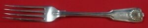 Fiddle Thread and Shell By James Robinson Sterling Dinner Fork 7 5/8"