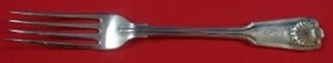 Fiddle Thread and Shell By James Robinson Sterling Dinner Fork 7 5/8" - Picture 1 of 1