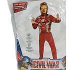 Marvel Iron Man Costume Civil War Boys Avengers Halloween Costume Size Medium