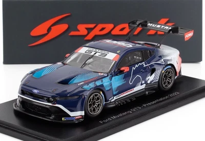 Spark 1/43 2023 Ford Mustang GT3 Dark Horse Presentation Car 24h Le Mans Resin - Image 1 of 4