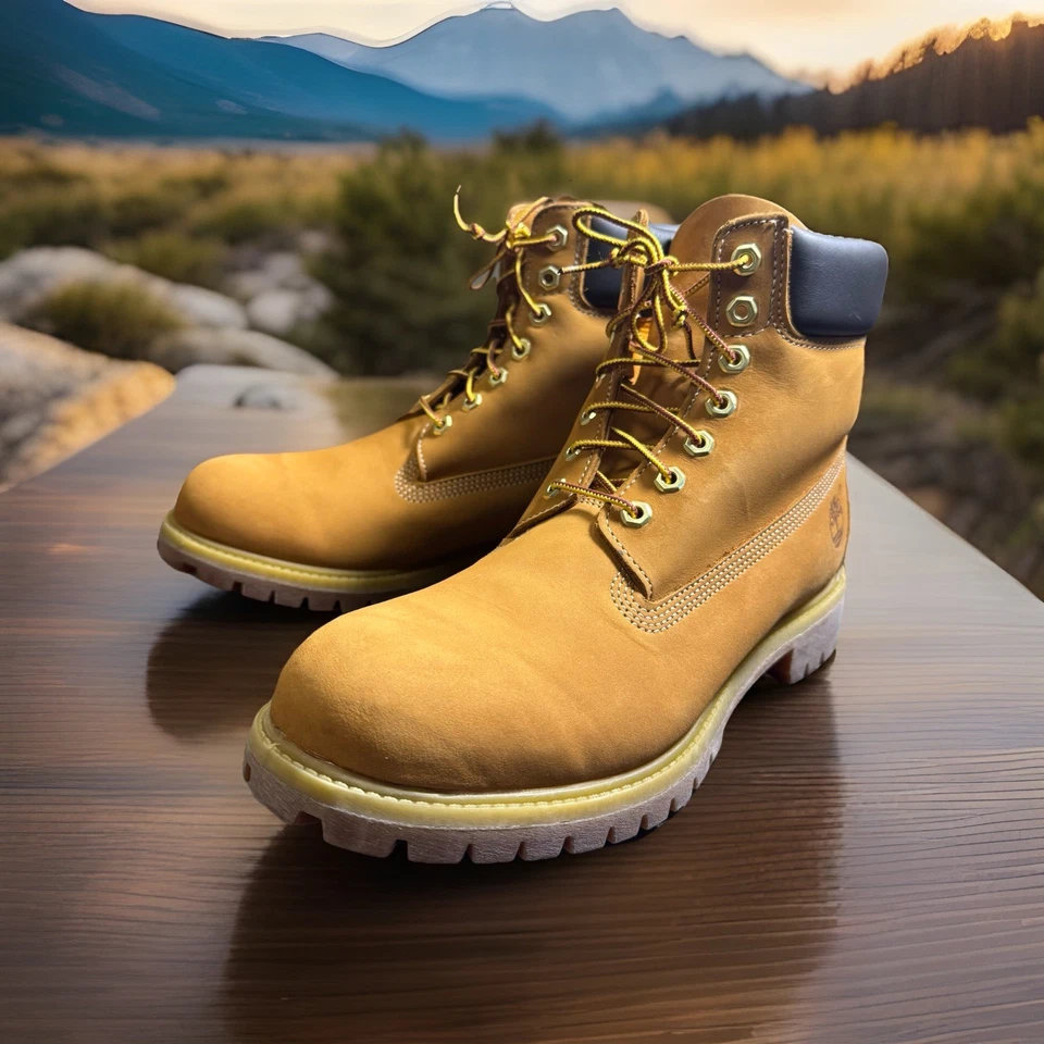 Botas Timberland 400 Gramos Premium Impermeables con Cordones Para Hombre Talla 11 M Trigo Nubuck Foto 1 de 4