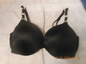 W - V.S. / 34DD / SEHR SEXY / PUSH UP / GOLD KREIS DEKOR AN TRÄGERN / SCHWARZ 😁 - Bild 1 von 6