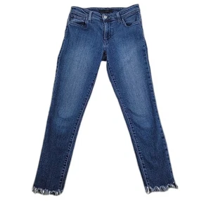 Joe's Womens Jeans Size 26x26 The Icon Midrise Skinny Ankle Jagged Hem - Picture 1 of 14