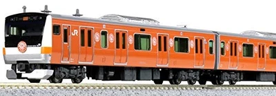 KATO N scale E233 Chuo Line 130th Anniversary SP Wrapped Model Train 10-1577 - Image 1 of 4