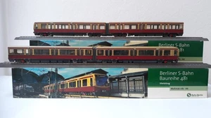 Leopold Halling 1:87 H0 S-Bahn Berlin BR 481 jeweils in OVP - Bild 1 von 5