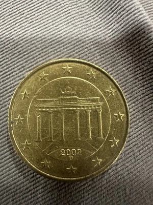 Rare Germany 2002-D 10 Euro Cent - Image 1 of 3