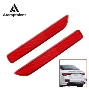 1 Pair Rear Bumper Reflector Reflex Tail Light Lamp For 2015-2021 Nissan Murano - Picture 1 of 7