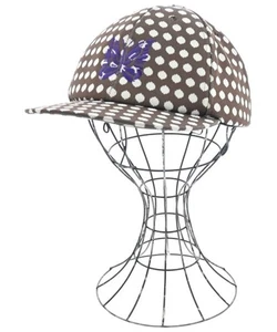 Needles Caps BrownxWhite(Dot Pattern) M 2200613149136 - Picture 1 of 3