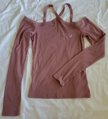 Top Seriously Soft Aero para mujer fuera del hombro talla mediana color salmón - nuevo con etiquetas Foto 1 de 4