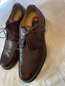 Zapatos de vestir Oxford Chaps de cuero marrón con cordones 96-7717 para hombre EE. UU. 11,5 - Imagen 1 de 8