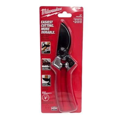Milwaukee 48-22-9365 1" Pruner – Heavy-Duty Bypass Pruning Shears - Image 1 of 2