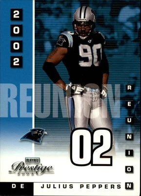 2003 Playoff Prestige 2002 Reunion #R22 Julius Peppers /2002 - FB - Image 1 of 2