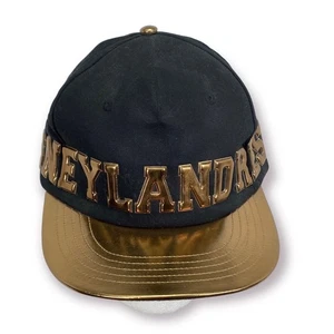 Disneyland Resort Black & Gold Baseball Cap / Hat - One Size - Picture 1 of 6