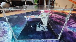 SpaceArt Star Wars X-Wing Starfighter Extrem Detailliert Filmkulisse In Vitrine - Bild 1 von 20