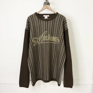 Vintage 90's Avirex Chain Stitched Embroidered Knit Sweater Size 2XL - Picture 1 of 8