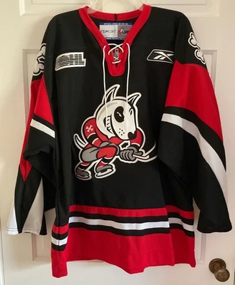 Official Jersey of the CHL Niagara Ice Dogs Reebok Adult L Canadian Hockey - Image 1 of 2