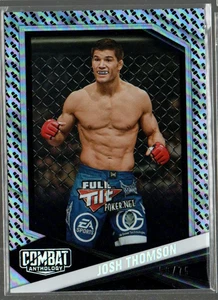 Micrófono Panini Combat Anthology 2025 #16 Josh Thomson/75 - Imagen 1 de 1