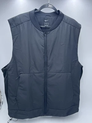Nike Therma-Fit Unlimited Chaleco de Entrenamiento Empacable Negro Para Hombres Talla 3XL FB7553-010 Foto 1 de 3