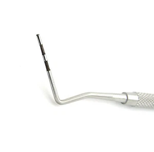 Instrumento profesional de acero periodontal marcado dental con sonda codificada por colores 3-6-9-12 - Imagen 1 de 4
