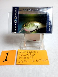 H2O Xpress Shallow Crankbaits CRS/2.75"9colors CRM/3.00"12colors Discont. NEW - Picture 1 of 43