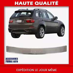 PROTECTION DE PARE-CHOCS ARRIÈRE EN CHROME INOX POUR BMW X5 E70 (2007-2014) - Foto 1 di 7
