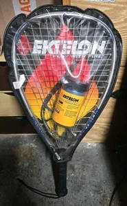 Ektelon,Revenge,F3,Racquetball,Racquet,1000,Power,Level,Balls,Safety,Glasses,Bag - Picture 1 of 5