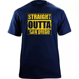 Original Straight Outta San Diego T-Shirt - Picture 1 of 5