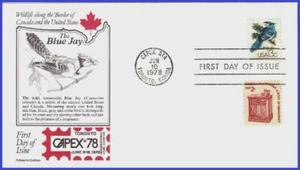 USA3 #1757d U/A ARISTOCRAT FDC Blue Jay - Imagen 1 de 1