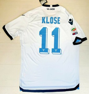 6682 MACRON SS LAZIO KLOSE MAGLIA GARA TRASFERTA AWAY 2015 MIROSLAV KLOSE 11 SSL