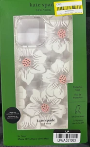Kate Spade New York iPhone 13/12 Pro Max Case New  - Hollyhock - Picture 1 of 1