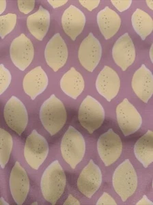 Cat & Jack Girls Purple One Piece Swimsuit Spaghetti Strap Lemon Print  XS (4/5) - Picture 1 of 7