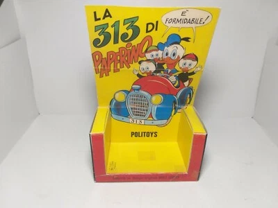 POLITOYS POLISTIL AUTO PAPERINO art 554 PRIMA SERIE SOLO REPROBOX (RIPRODUZIONE) - Immagine 1 di 4