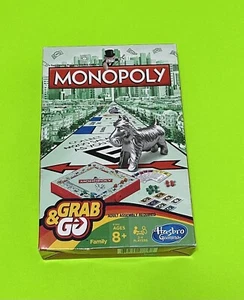 Hasbro Monopoly Grab & Go gioco completo nuovo - Foto 1 di 2