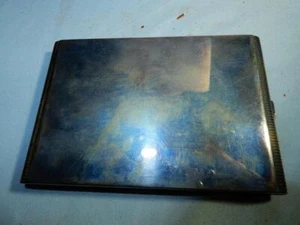 Antigua caja de cigarrillos Georg Jensen Art Deco plata de ley 284 Dinamarca - Imagen 1 de 12