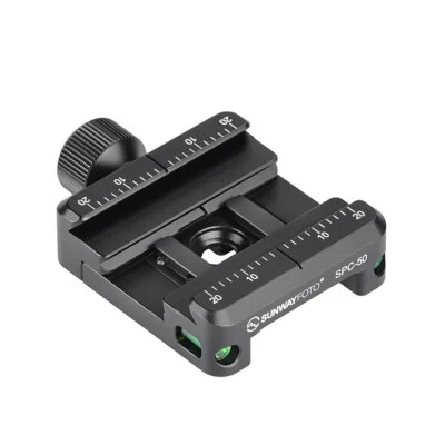 Sunwayfoto QR Quick Release Clamp Arca Swiss/RRS Dovetail to Picatinny Adapter - Image 1 of 4