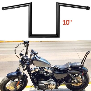 For Harley Sportster 48 883 Motorcycle 25mm 1" Handlebars 8" Rise Z-Bar Hanger - Imagen 1 de 14