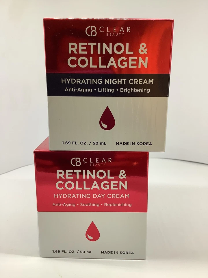 CB Clear Beauty Retinol & Collagen Anti-Aging Hydrating Day Cream 1.69 fl.oz