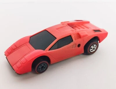Hot Wheels Redline Sizzlers Night Ridin Raro Salmón Lamborghini Countach 1976 HK Foto 1 de 4