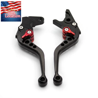 For Kawasaki KLR250 1991-2008 KLR650 1987-2007 CNC Brake Clutch Levers Handle US - Изображение 1 из 4